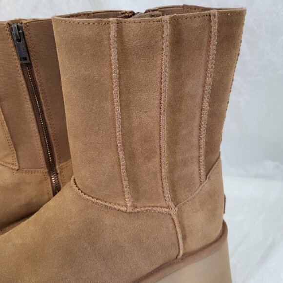 UGG Classic Twin Seam New Heights Platform Boots Sz 9 Women's - Picture 9 of 12